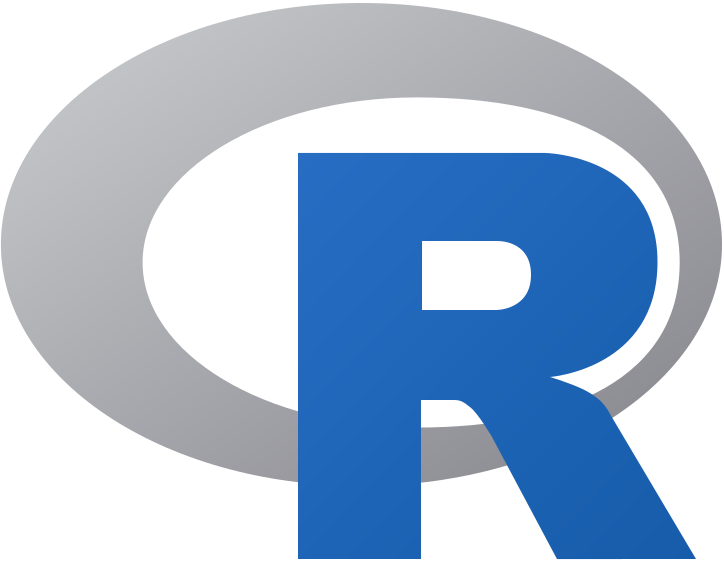 R logo: large letter R