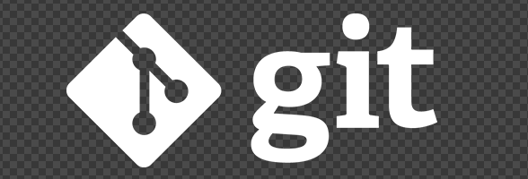 Git logo: mini branch icon next to word git